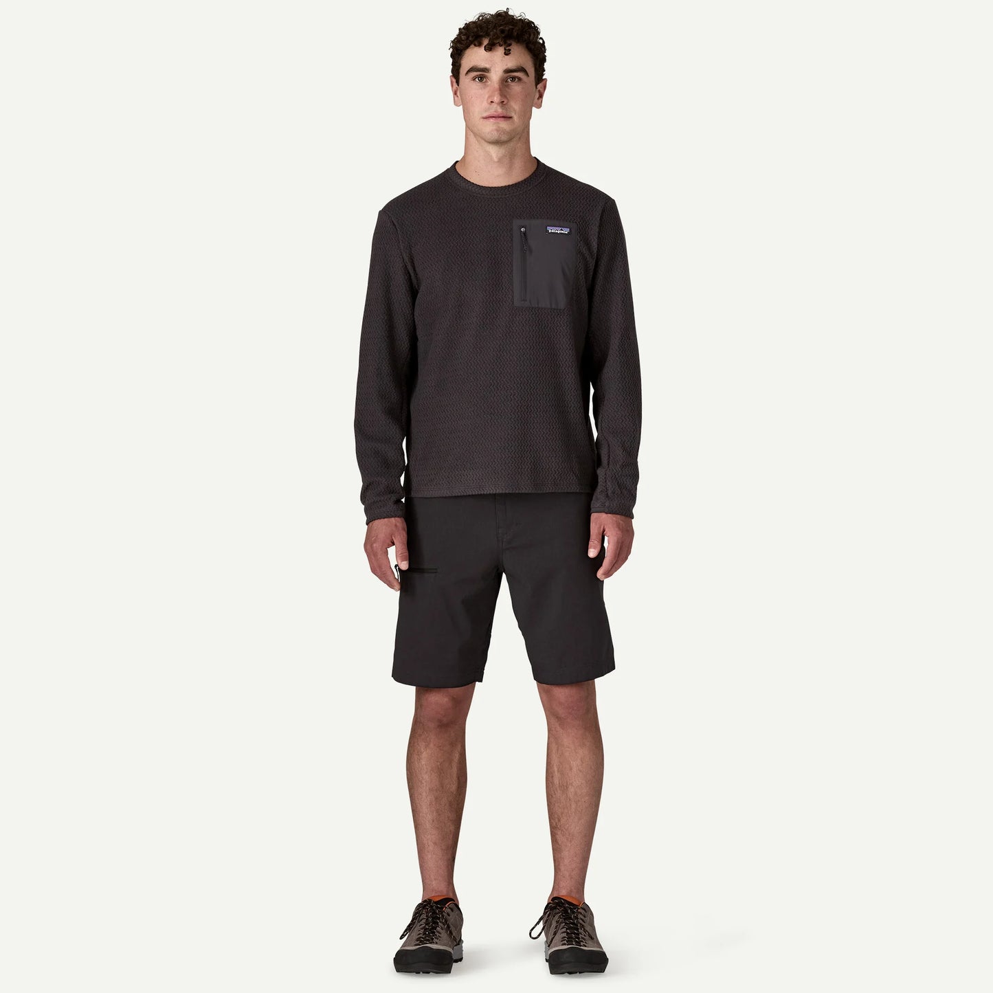 PATAGONIA M'S R1 AIR CREW - BLACK