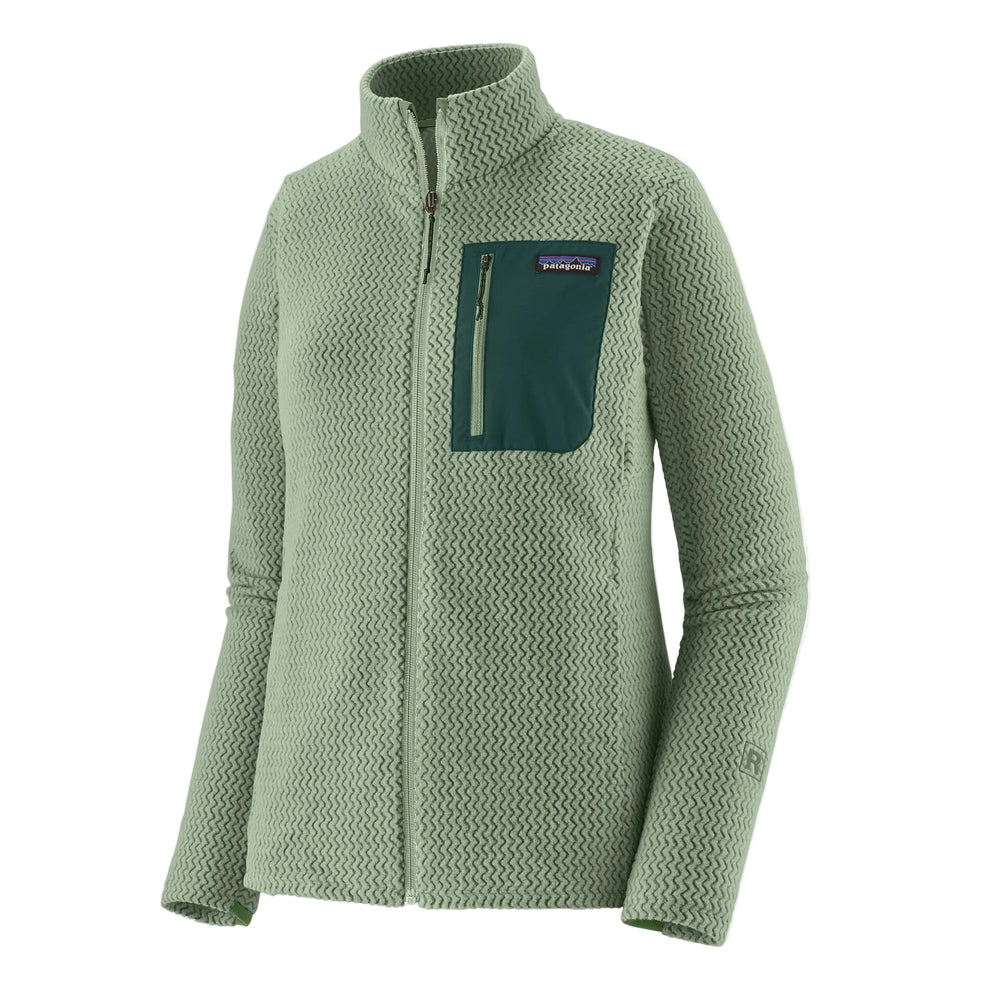 PATAGONIA W'S R1 AIR JKT - ELLWOOD GREEN