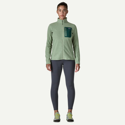 PATAGONIA W'S R1 AIR JKT - ELLWOOD GREEN