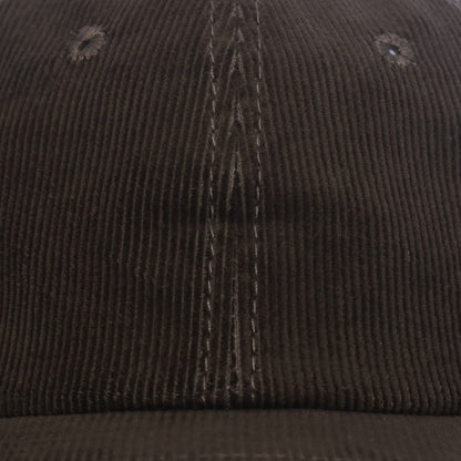 ALLMARCH SNAPBACK HAT CORDUROY DARK BROWN