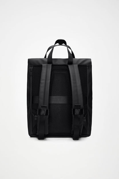 RAINS 2 WAY TOTE BACKPACK W3 BLACK GRAIN