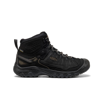 KEEN MEN'S TARGHEE IV MID WP - TRIPLE BLACK