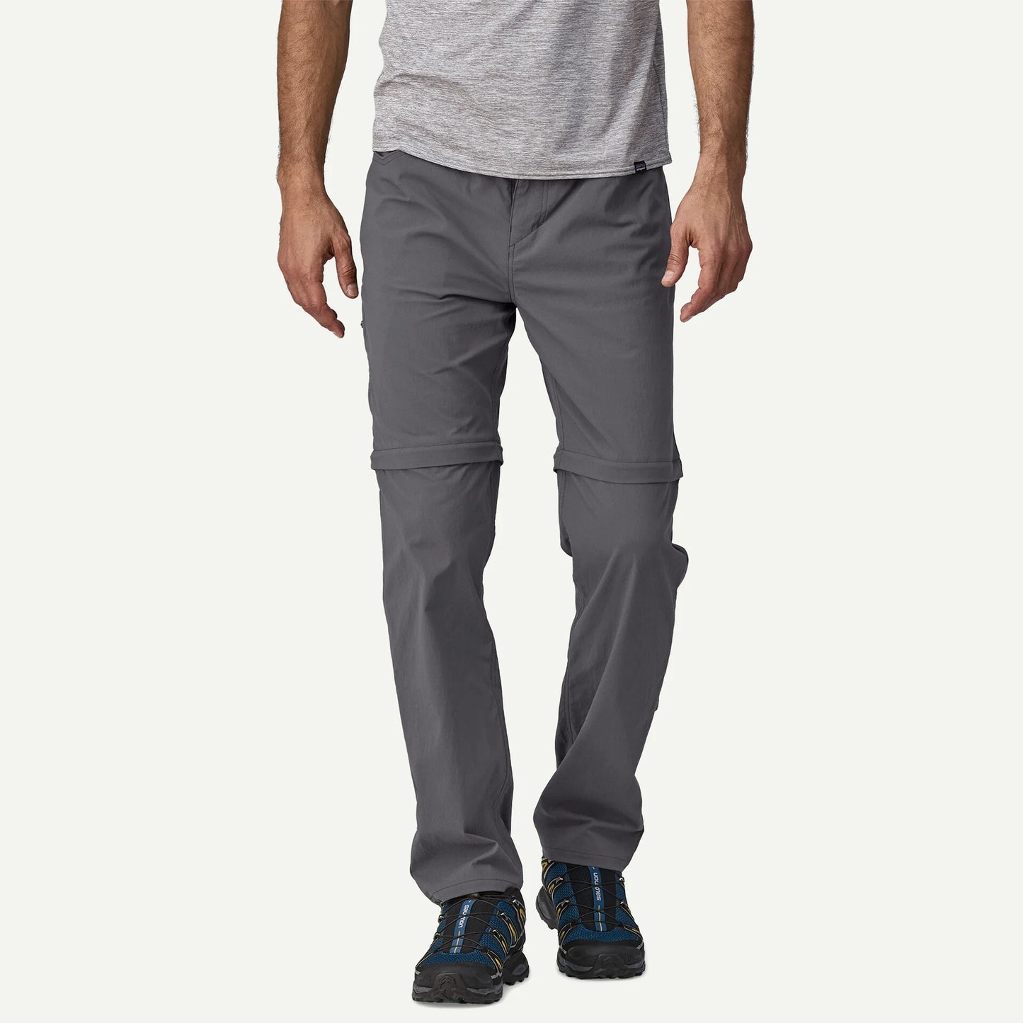 PATAGONIA M'S QUANDARY CONVERTIBLE PANTS - FORGE GREY
