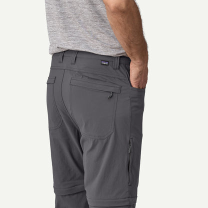 PATAGONIA M'S QUANDARY CONVERTIBLE PANTS - FORGE GREY