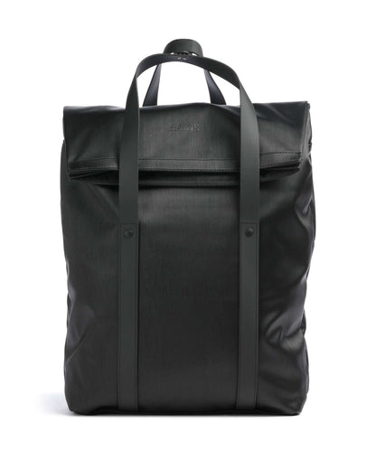 RAINS 2 WAY TOTE BACKPACK W3 BLACK GRAIN