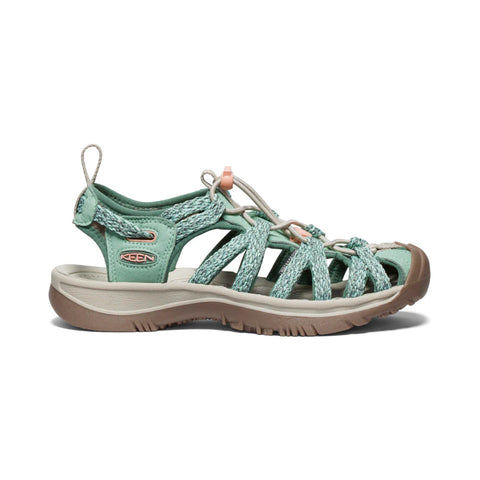 KEEN WOMEN'S WHISPER - GRANITE GREEN/PEACH PARFAIT