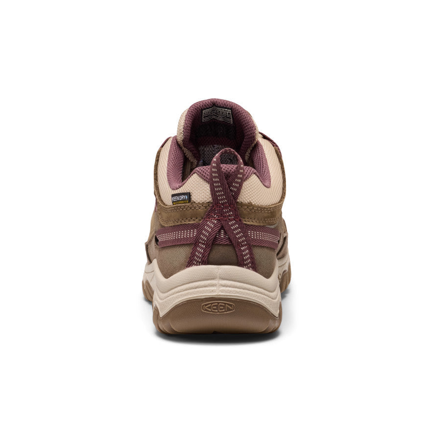 KEEN WOMEN'S TARGHEE IV WP - CANTEEN/HUCKLEBERRY