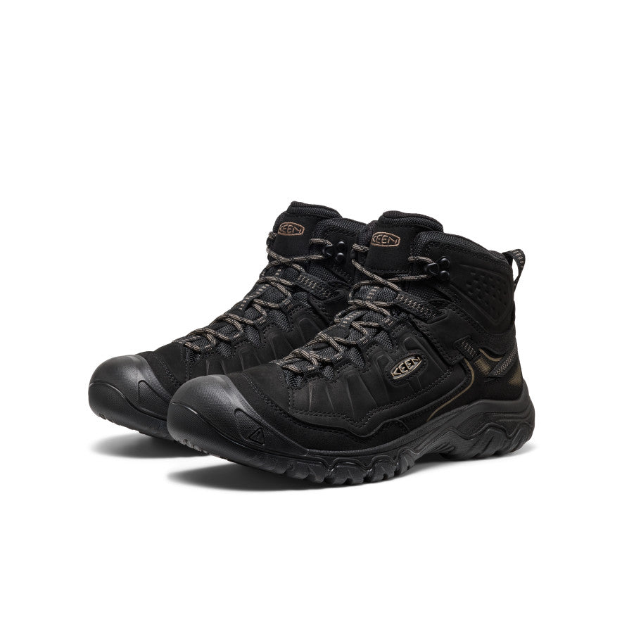 KEEN MEN'S TARGHEE IV MID WP - TRIPLE BLACK
