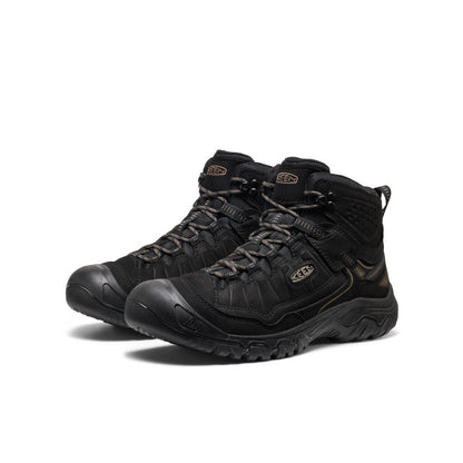 KEEN MEN'S TARGHEE IV MID WP - TRIPLE BLACK