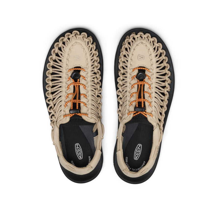 KEEN MEN'S UNEEK - SAFARI/ORANGE PEEL