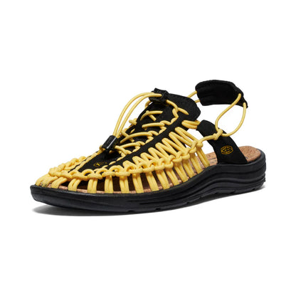 KEEN UNEEK II CONVERTIBLE - BLACK/KEEN YELLOW