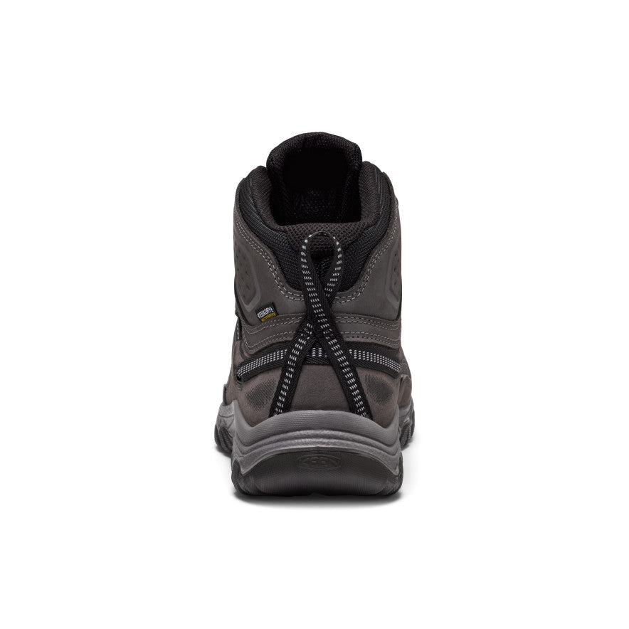 KEEN MEN'S TARGHEE IV MID WP - MAGNET/BLACK