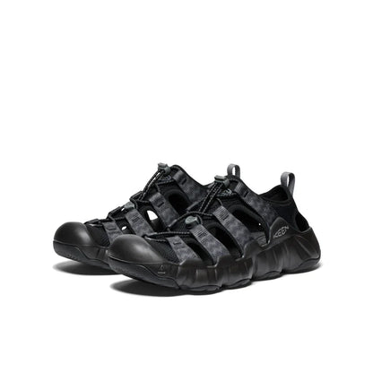 KEEN WOMEN'S HYPERPORT H2 SANDAL - BLACK/STEEL GREY