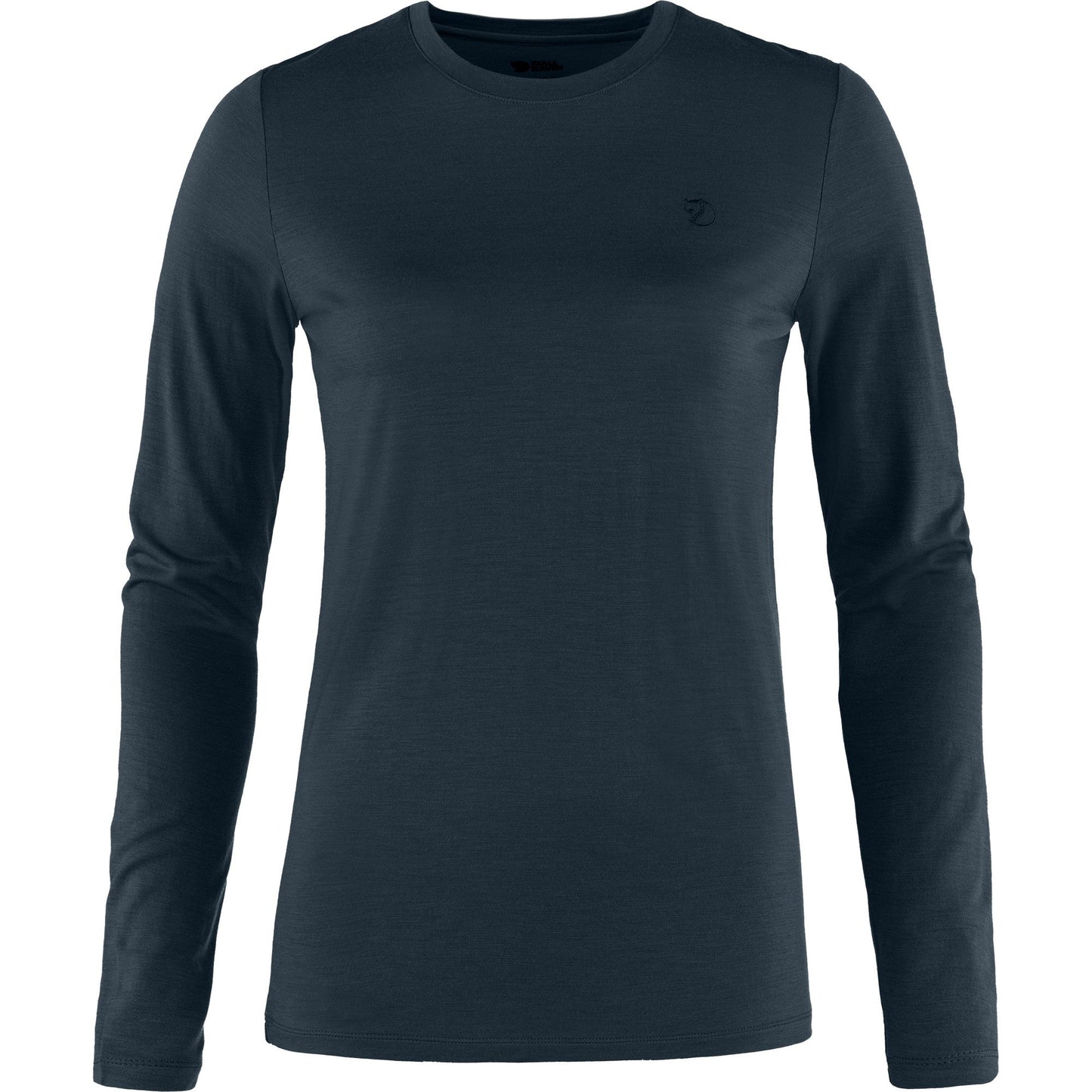 FJALLRAVEN ABISKO LOGO WOOL LS W