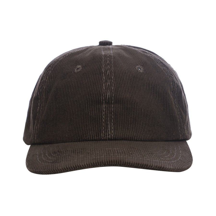 ALLMARCH SNAPBACK HAT CORDUROY DARK BROWN