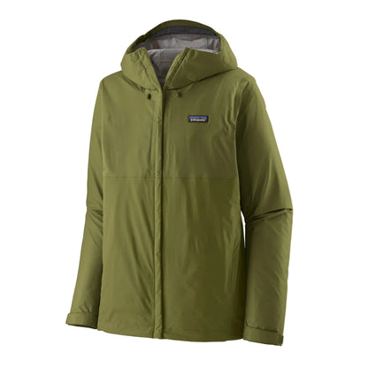 PATAGONIA M'S TORRENTSHELL 3L RAIN JKT - CAPER GREEN