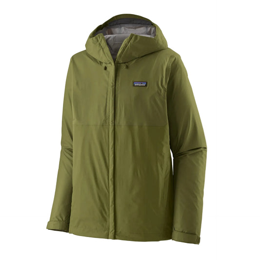 PATAGONIA M'S TORRENTSHELL 3L RAIN JKT - CAPER GREEN
