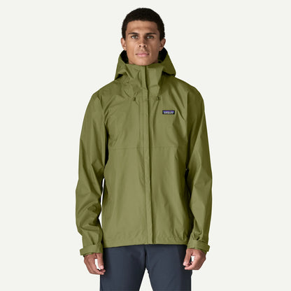 PATAGONIA M'S TORRENTSHELL 3L RAIN JKT - CAPER GREEN