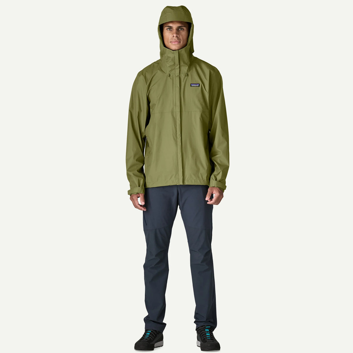 PATAGONIA M'S TORRENTSHELL 3L RAIN JKT - CAPER GREEN