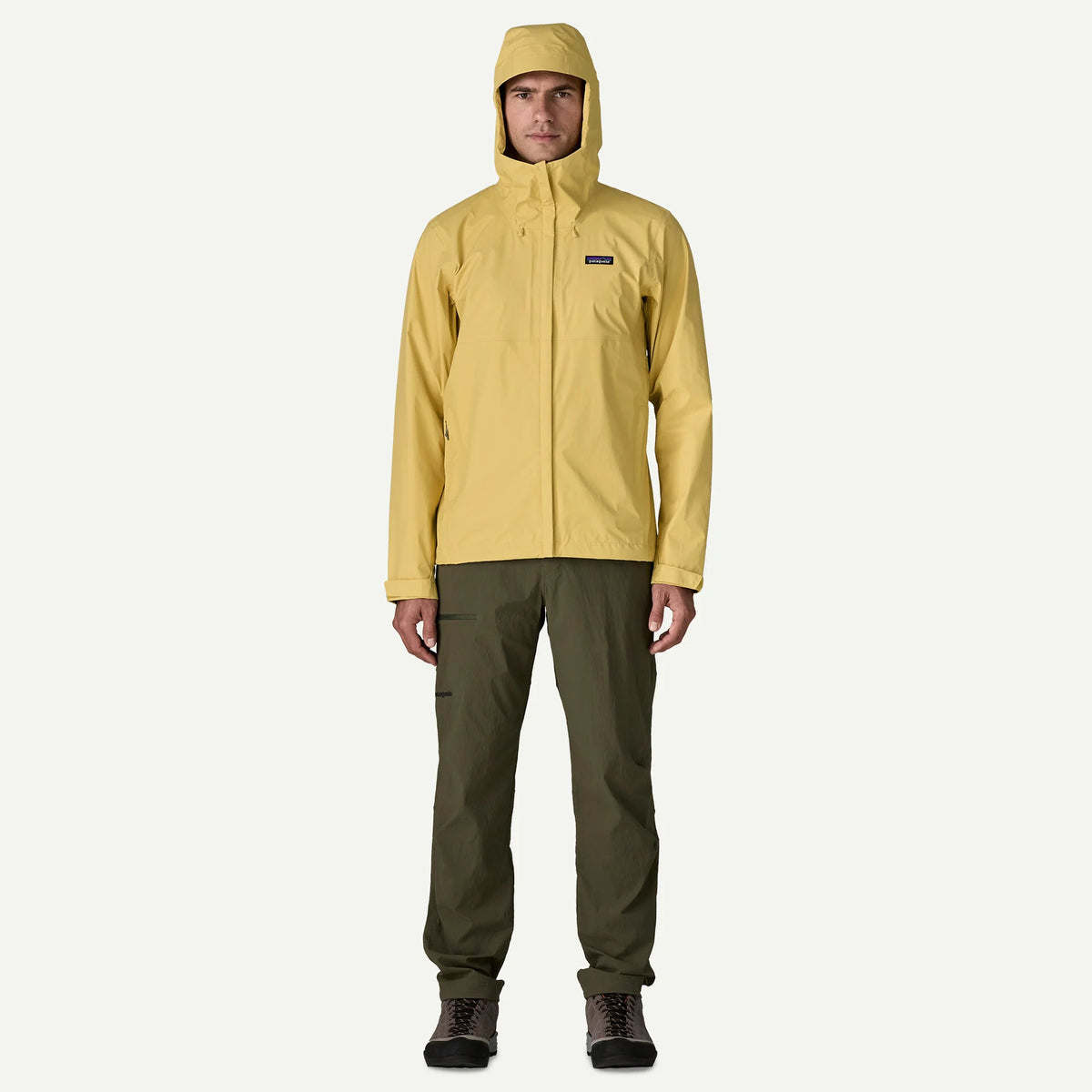 PATAGONIA M'S TORRENTSHELL 3L RAIN JKT - LIMESTONE YELLOW