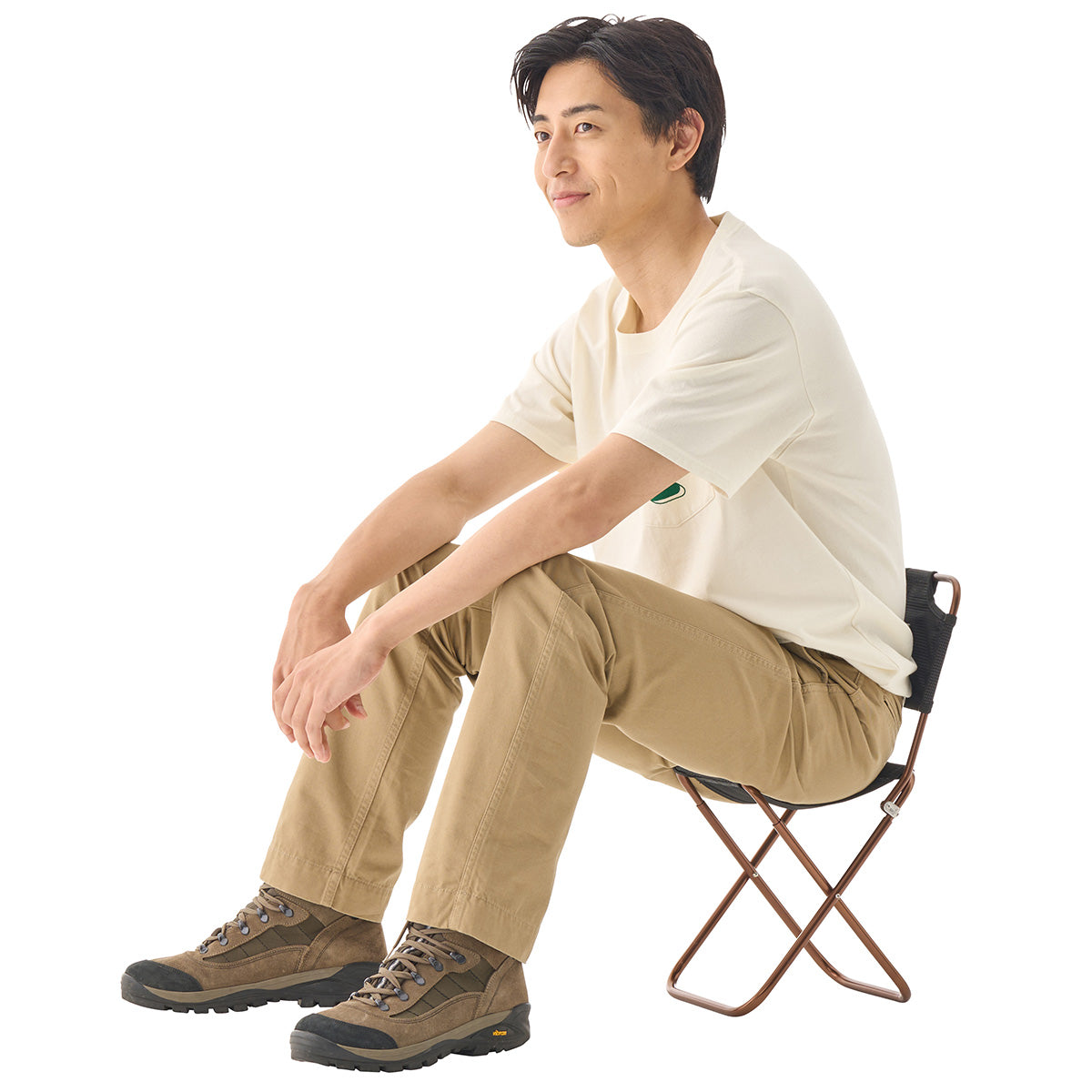 LOGOS x SNOOPY (PEANUTS 75 YEARS) 7075 TREK CHAIR (WITH BACKREST)
