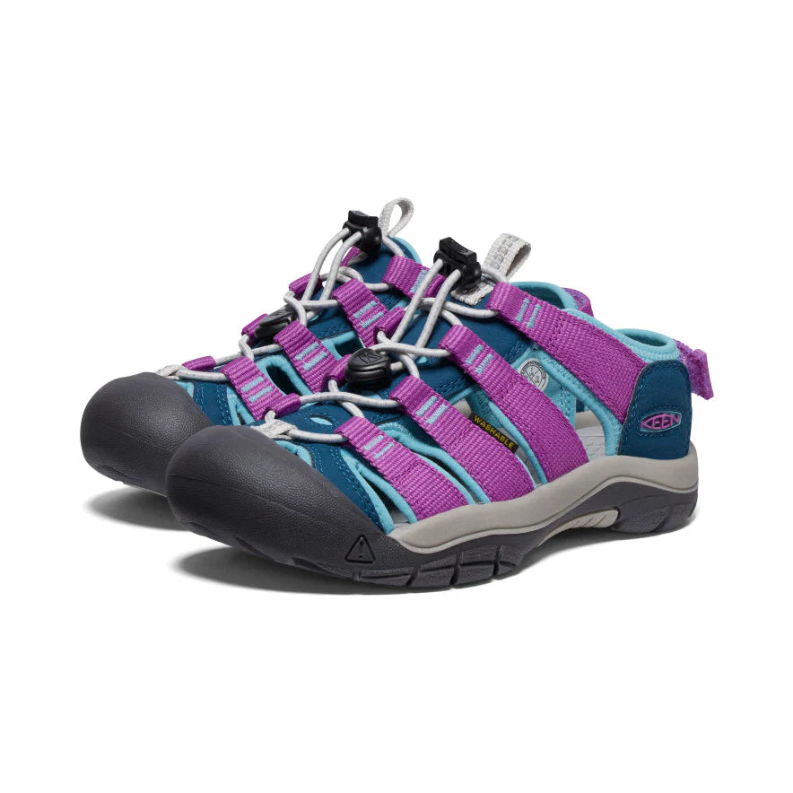 KEEN CHILDREN NEWPORT BOUNDLESS - LEGION BLUE/WILLOWHERB