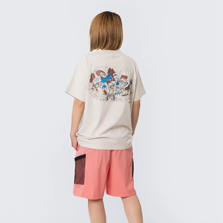 KEEN HARVEST PARK TEE WHITE CAP