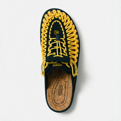 KEEN UNEEK II CONVERTIBLE - BLACK/KEEN YELLOW