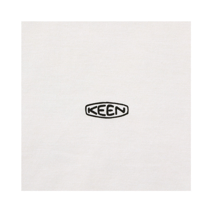 KEEN HARVEST PARK TEE WHITE CAP