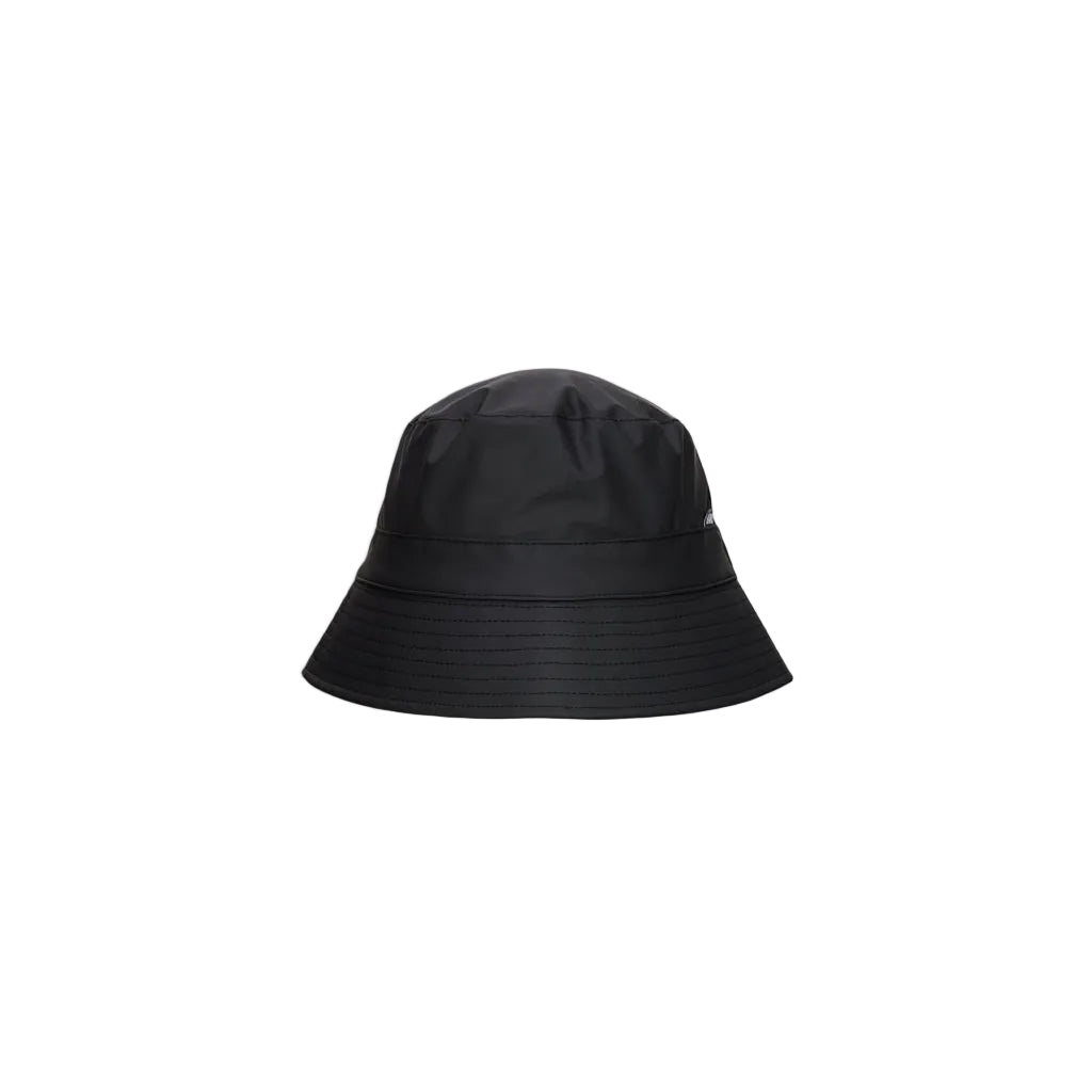RAINS BUCKET HAT W2 BLACK