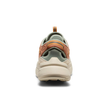 KEEN WOMEN'S WK450 SANDAL - CORK/ICEBERG GREEN
