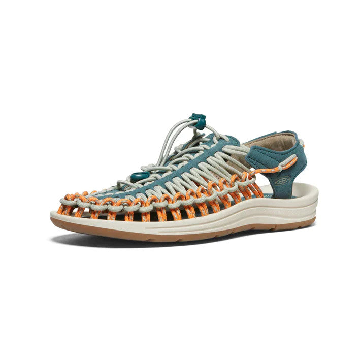 KEEN WOMEN'S UNEEK - SEA MOSS/TANGERINE