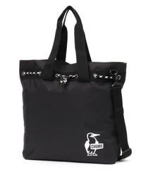 CHUMS EASY-GO 3WAY TOTE BAG - BLACK