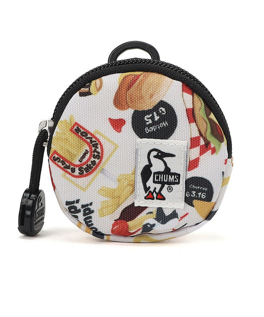 CHUMS RECYCLE ROUND COIN CASE - FAST FOOD