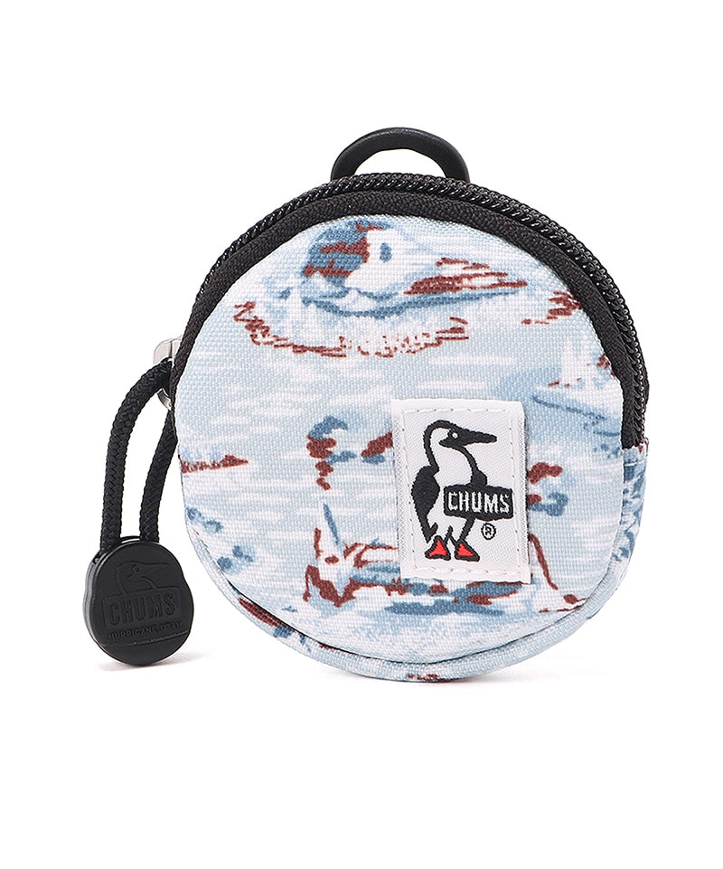 CHUMS RECYCLE ROUND COIN CASE - WINTER MT. CAMO