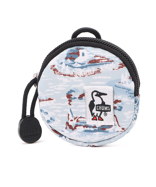 CHUMS RECYCLE ROUND COIN CASE - WINTER MT. CAMO