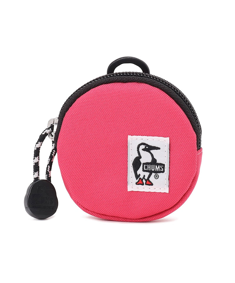 CHUMS RECYCLE ROUND COIN CASE - PINK