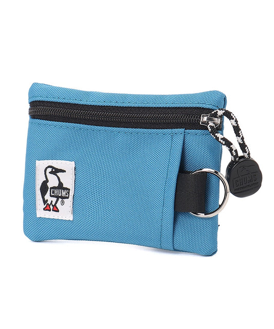 CHUMS RECYCLE KEY COIN CASE - DULL BLUE