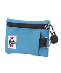 CHUMS RECYCLE KEY COIN CASE - DULL BLUE