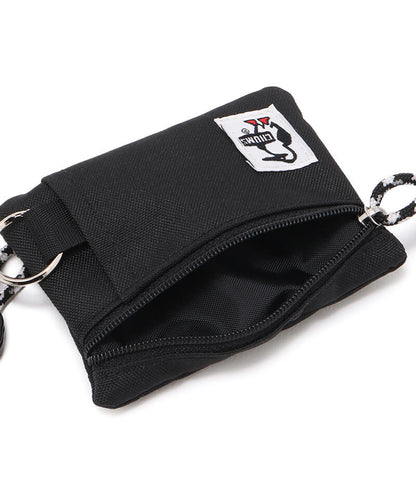 CHUMS RECYCLE KEY COIN CASE - BLACK