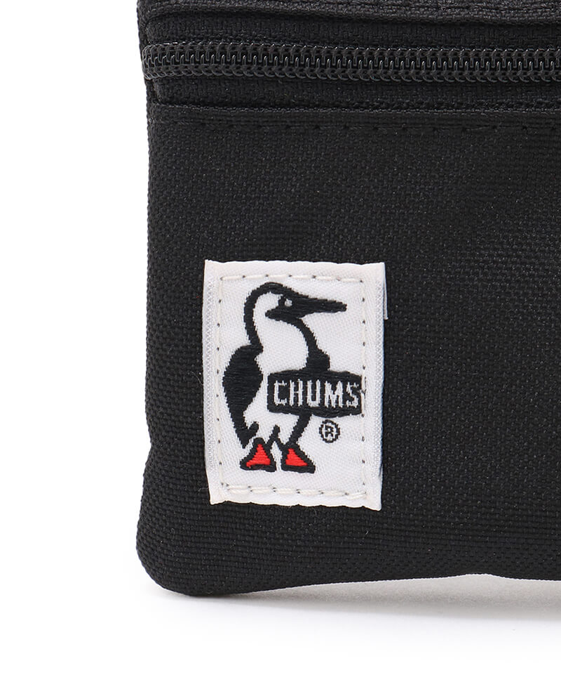 CHUMS RECYCLE KEY COIN CASE - BLACK