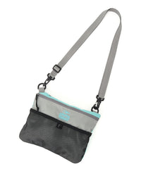 CHUMS SPRING DALE SACOCHE - GRAY/TURQUOISE