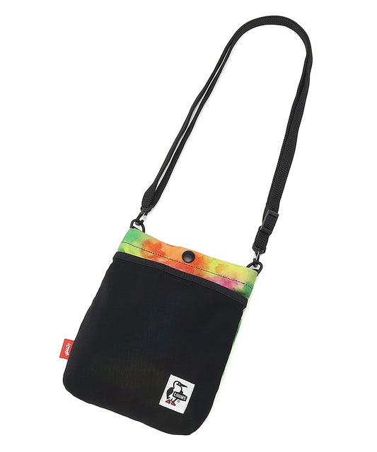 CHUMS RECYCLE MESH POCKET SHOULDER BAG - WATERCOLOR