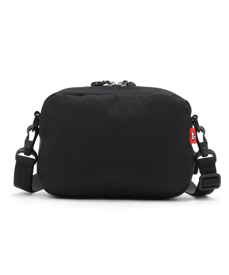 CHUMS RECYCLE SHOULDER POUCH - BLACK
