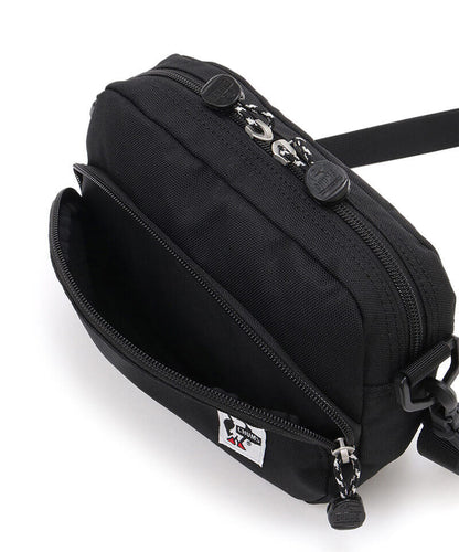 CHUMS RECYCLE SHOULDER POUCH - BLACK
