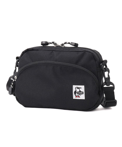 CHUMS RECYCLE SHOULDER POUCH - BLACK