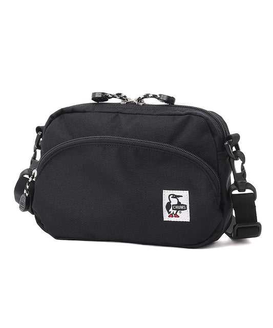 CHUMS RECYCLE SHOULDER POUCH - BLACK