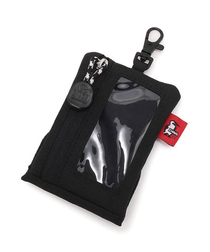 CHUMS RECYCLE RETRACTOR KEY HOLDER - GREIGE