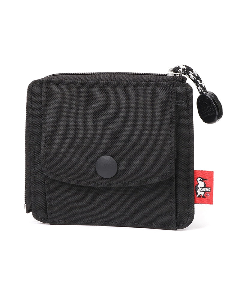 CHUMS RECYCLE L-SHAPED ZIP WALLET - PINK