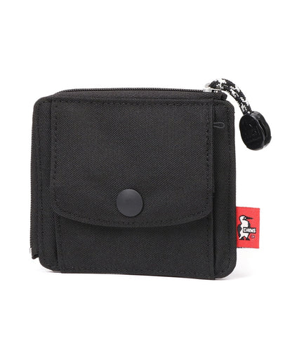 CHUMS RECYCLE L-SHAPED ZIP WALLET - PINK